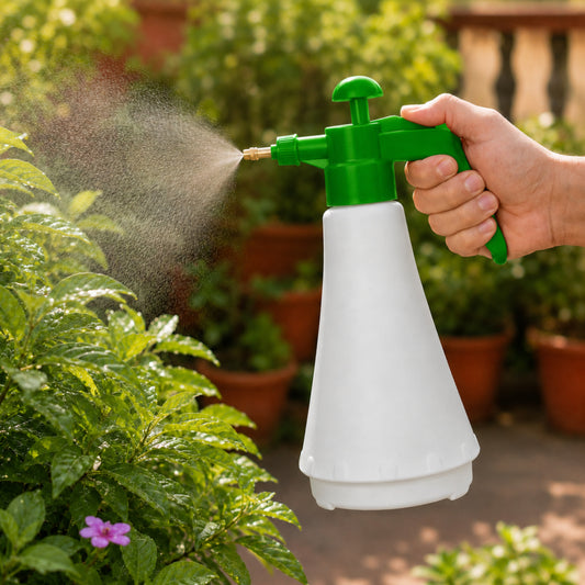 Casa De Amor 1L Pressure Spray Bottle for Plants, Efficient Garden Water Sprayer with Adjustable Mist & Jet Nozzle