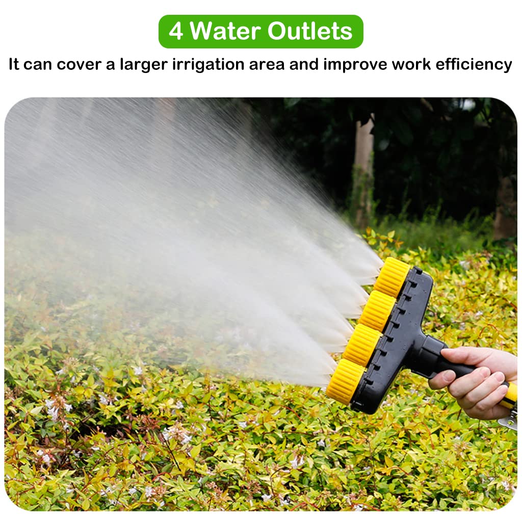 Casa De Amor Garden Water Pipe Sprayer 4 Nozzle Irrigation Sprinkler for Lawn, Plants & Irrigation