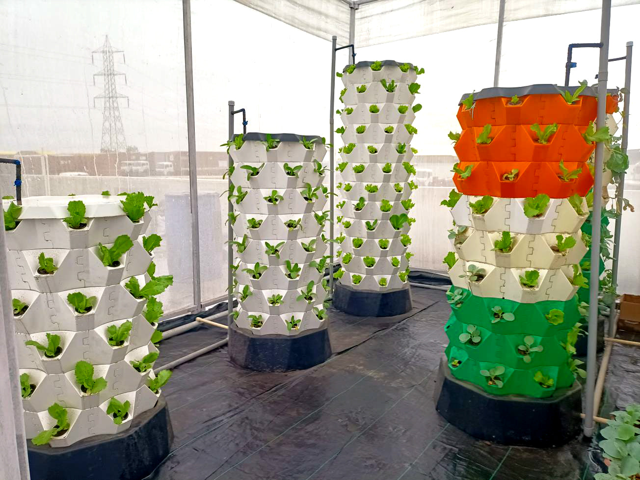 Casa De Amor Aeroponic Growing Towers, Hydroponics Vertical Garden Systems