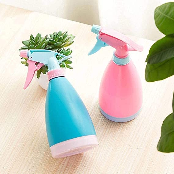 Plastic Water Spray Bottle with Adjustable Nozzle for Home, Office, Hospital, Salon Watering Plants, Cleaning (500 ml, Pack of 1)