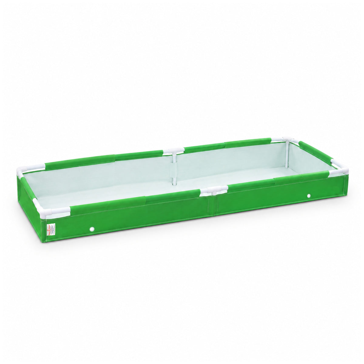 Casa De Amor Rectangular HDPE Grow Bag with PVC Frame, 60 x 24 x 5 Inch, 360 GSM Raised Garden Bed for Spinach, Methi, Coriander & Leafy Greens