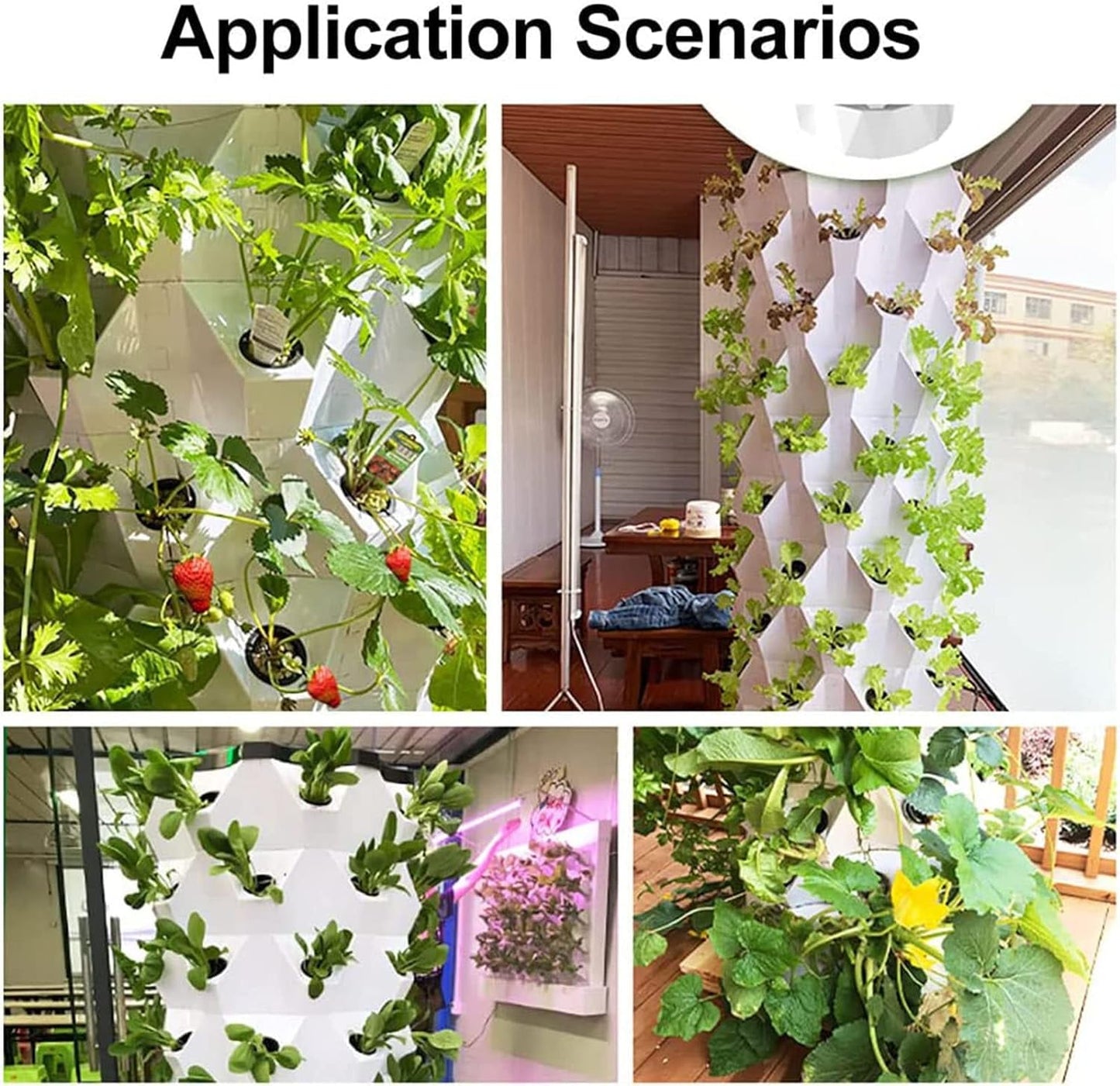 Casa De Amor Aeroponic Growing Towers, Hydroponics Vertical Garden Systems