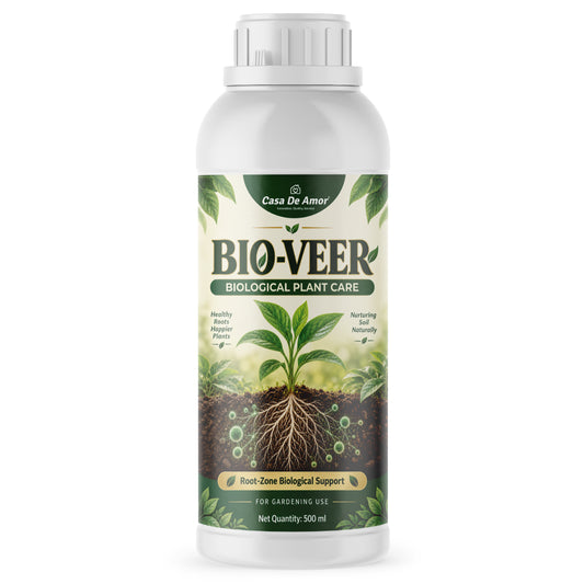 Casa De Amor Organic Bio-Veer Biological Root-Zone Plant Care Liquid, 500 ml