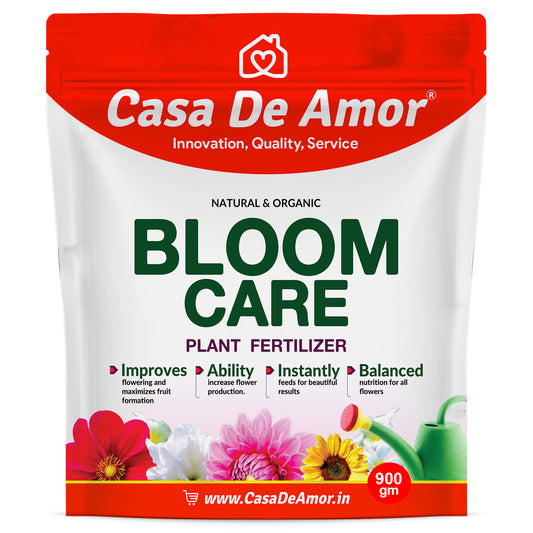 Casa De Amor Bloom Care Organic Essential Fertilizer for Vibrant Blooms and Healthy Plants