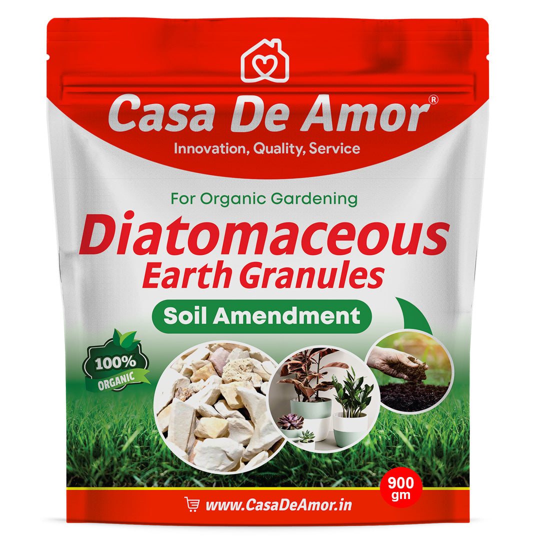 Casa De Amor Diatomaceous Earth Granules for Soil Amendment- 900 gm