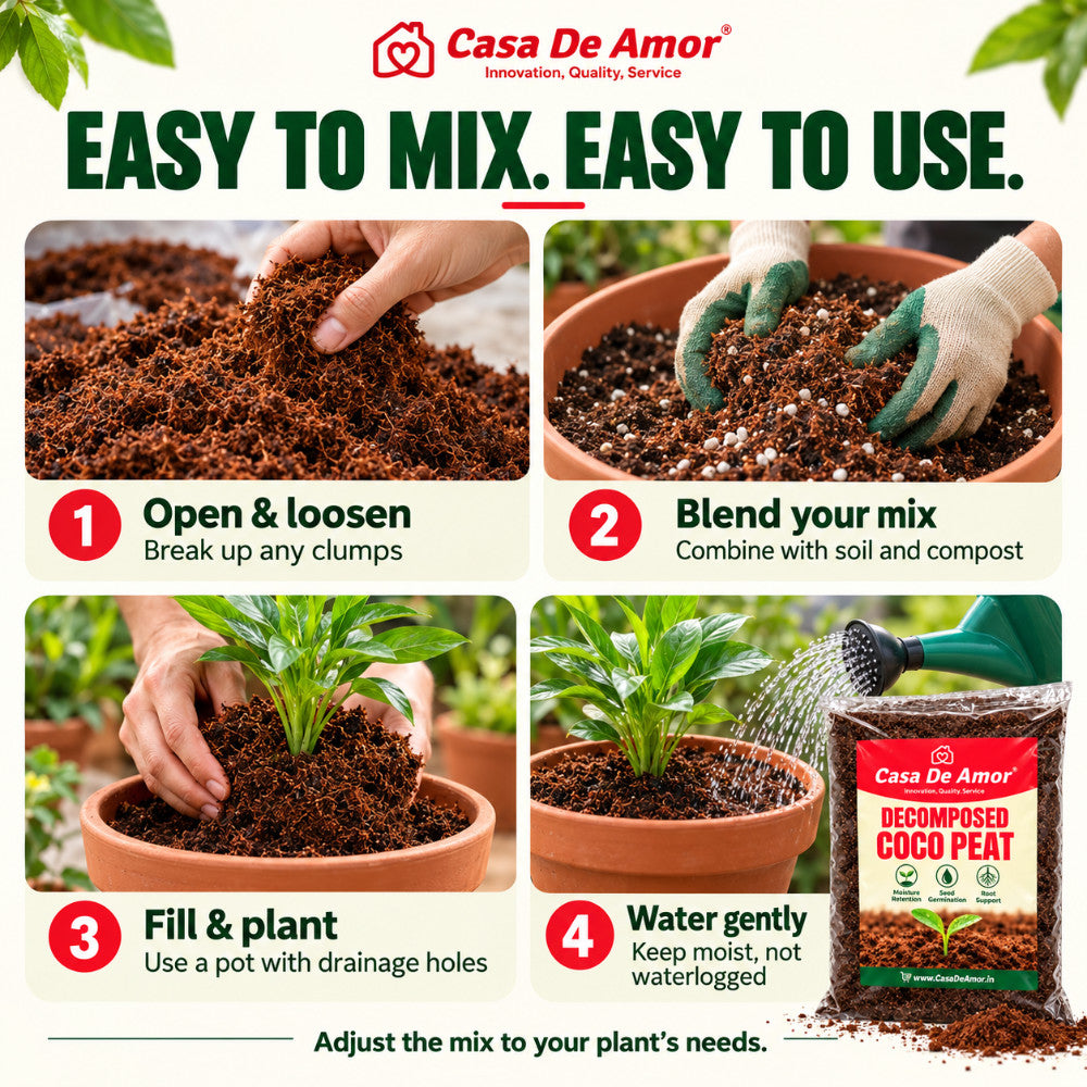 Decomposed Cocopeat - Ready to Use