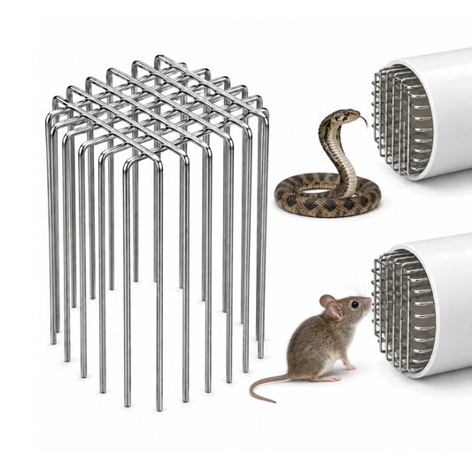 Casa De Amor 4-Inch Pipe Anti-Rat Drain Cover Mesh | Rust-Resistant Stainless Steel Wire Guard for Bathroom and Outdoor Drain Outlets