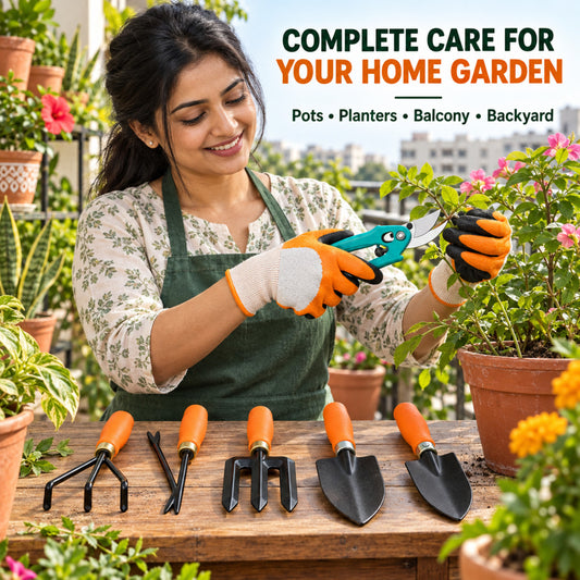 Casa De Amor Gardening Tools Kit-7 Pcs | Home Gardening Tool Set