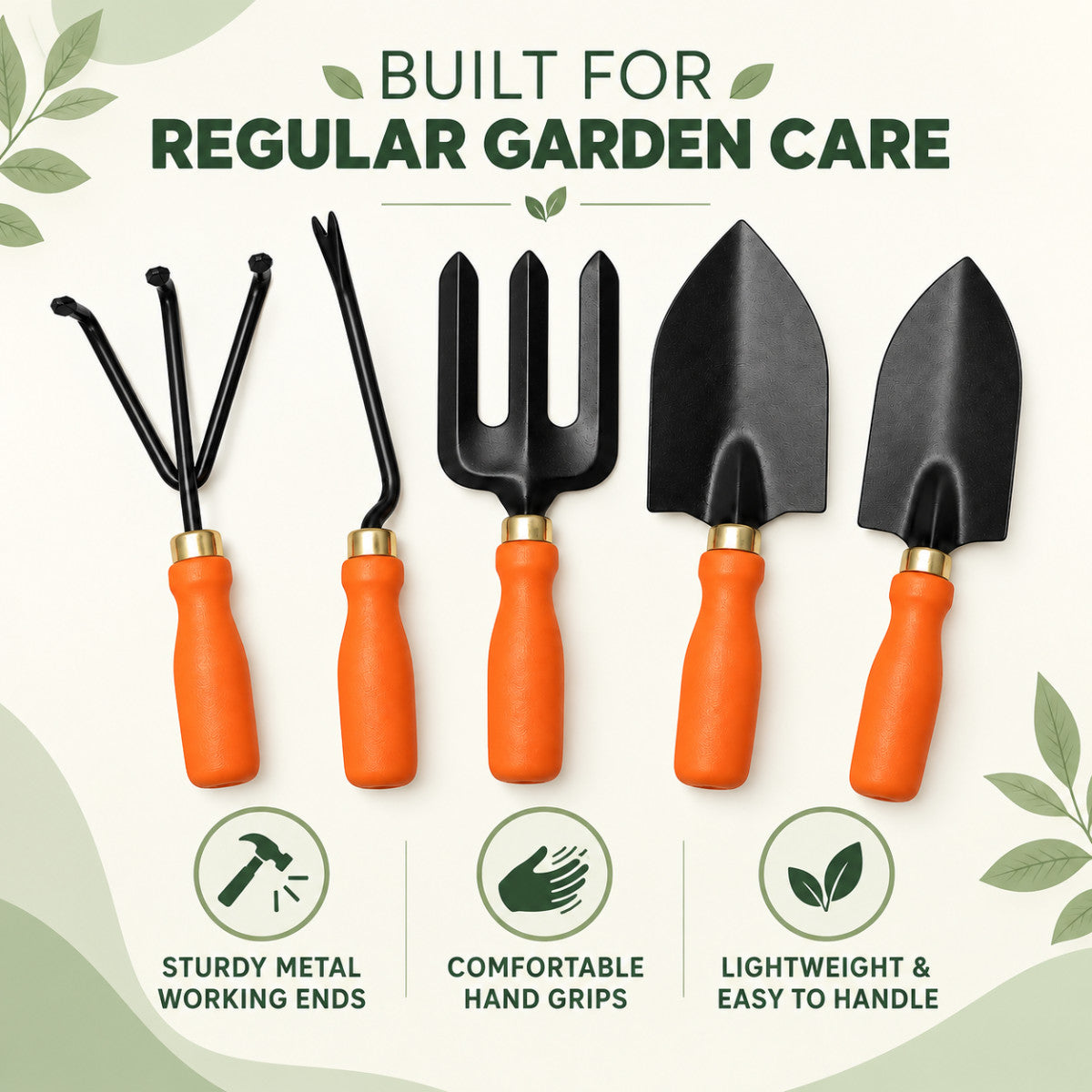 Casa De Amor Gardening Tools Kit-7 Pcs | Home Gardening Tool Set