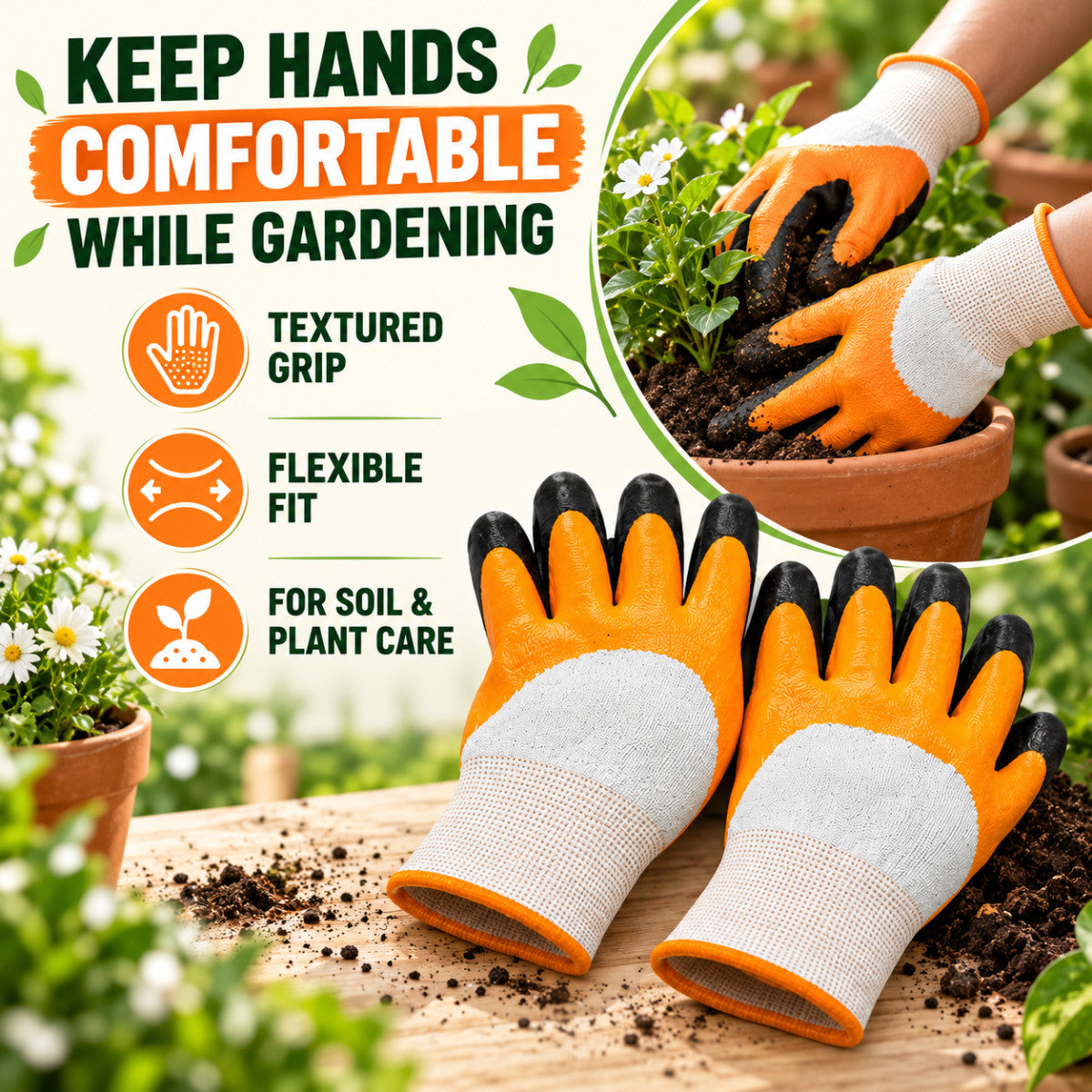 Casa De Amor Gardening Tools Kit-7 Pcs | Home Gardening Tool Set