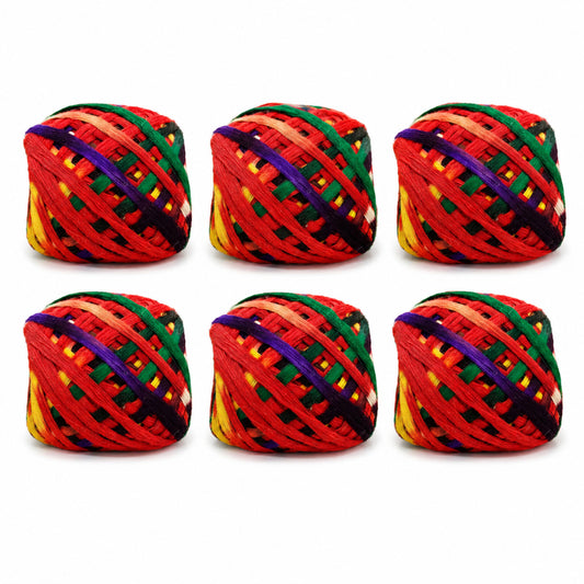 Casa De Amor Panchrang Cotton Kalava Mauli Dhaga, Multicolour
