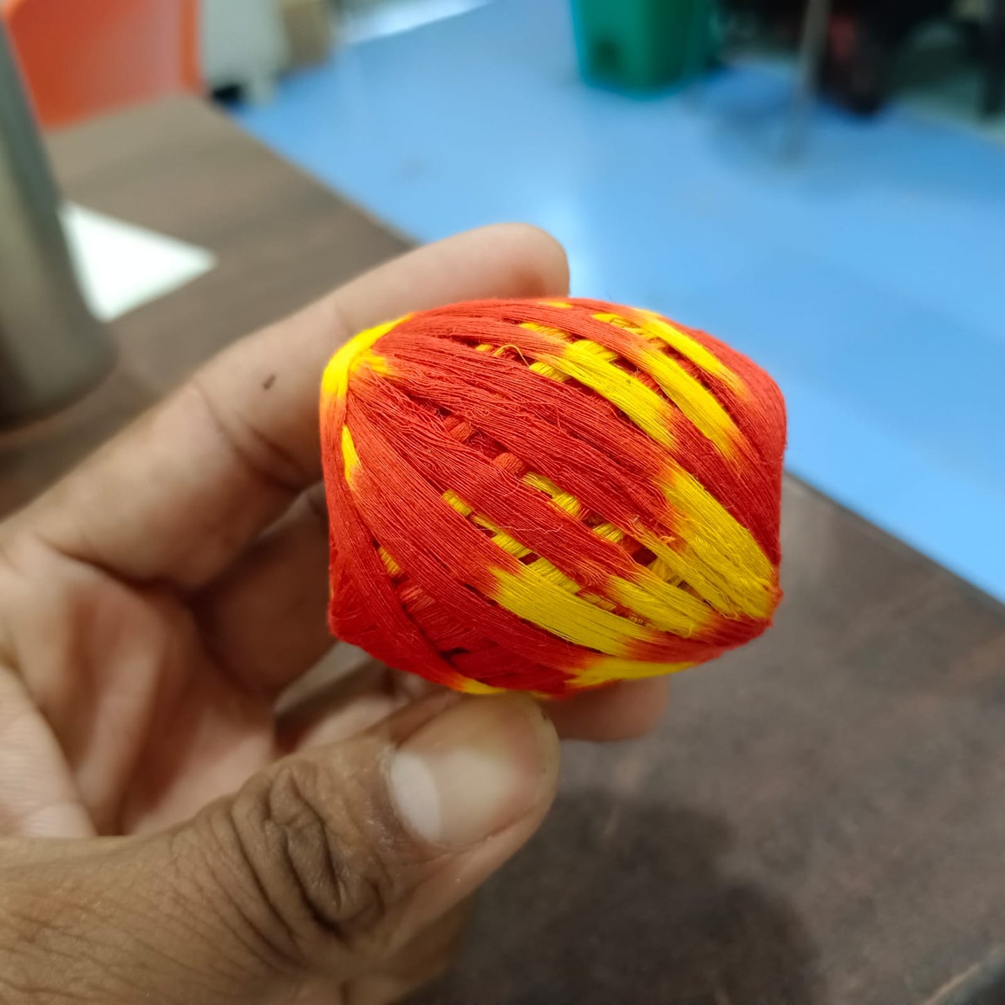 Casa De Amor Cotton Kalava Mauli Dhaga, Red & Yellow