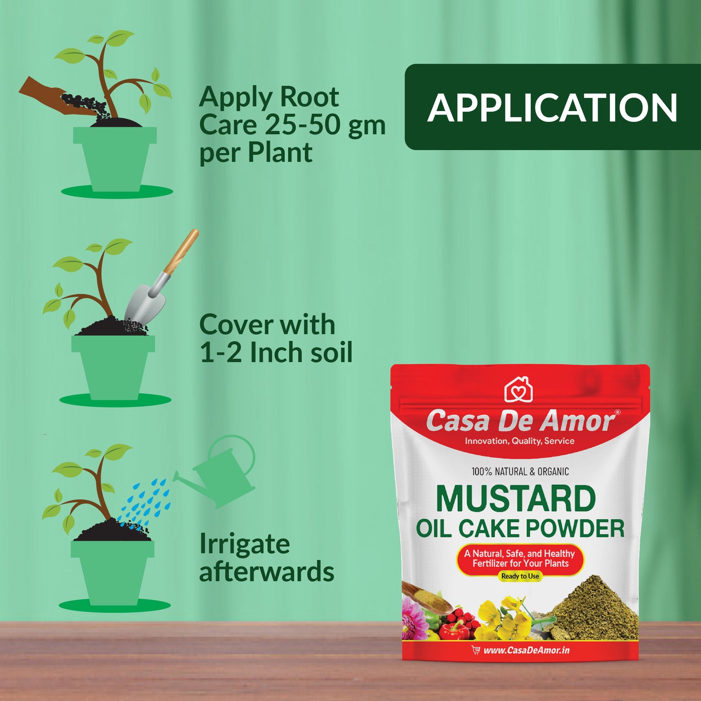 Mustard Oil Cake Powder Natural Safe Ecofriendly Fertilizer for Plant Growth and Healthy Roots