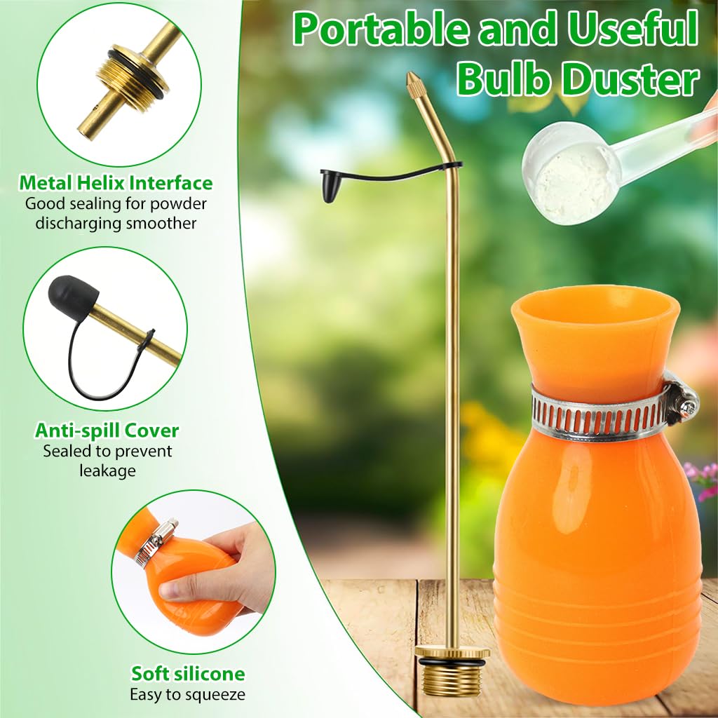 Casa De Amor Premium Silicone Powder Sprayer – Multi-Purpose Manual Applicator for Gardening & Pest Control