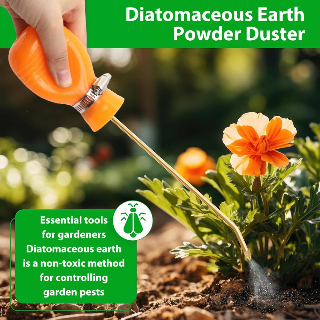 Casa De Amor Premium Silicone Powder Sprayer – Multi-Purpose Manual Applicator for Gardening & Pest Control