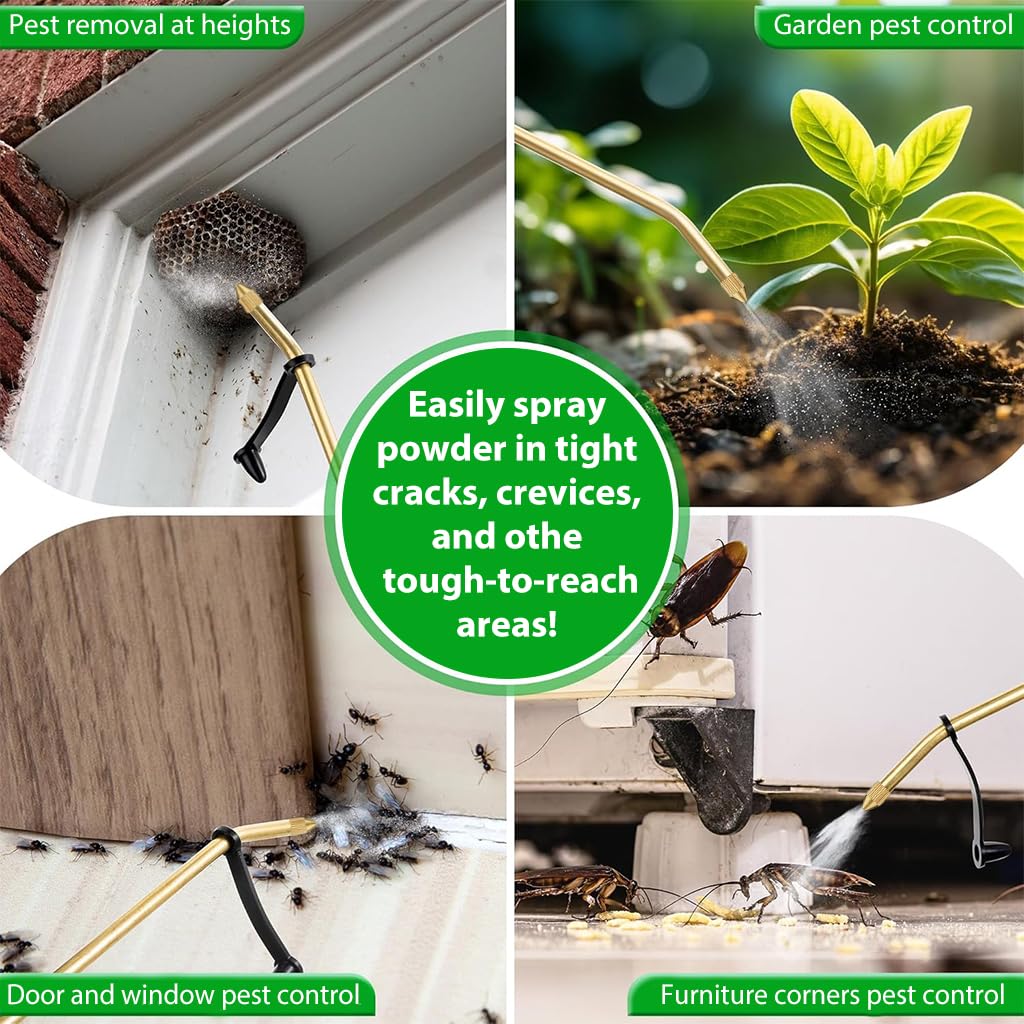 Casa De Amor Premium Silicone Powder Sprayer – Multi-Purpose Manual Applicator for Gardening & Pest Control