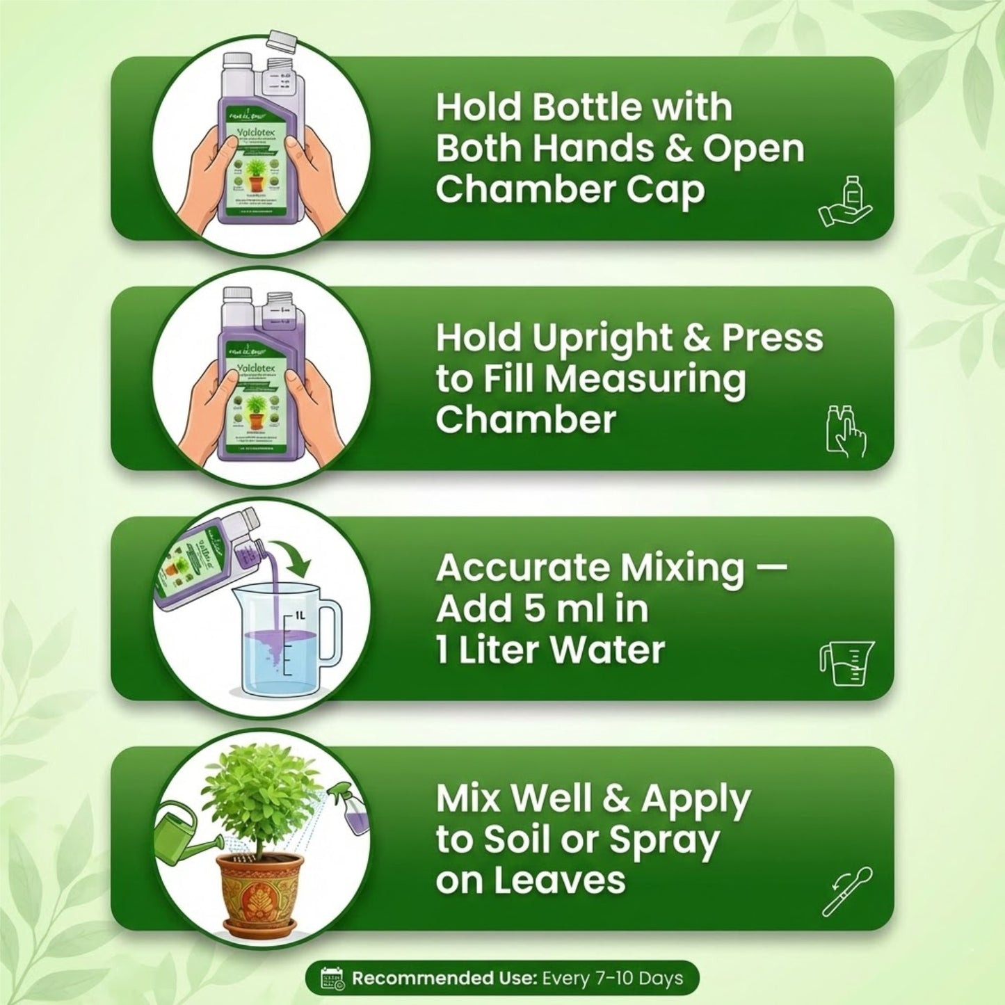 Casa De Amor TulsiMax Liquid Plant Nutrient 250ml | Pure Veg Formula for Tulsi Plants