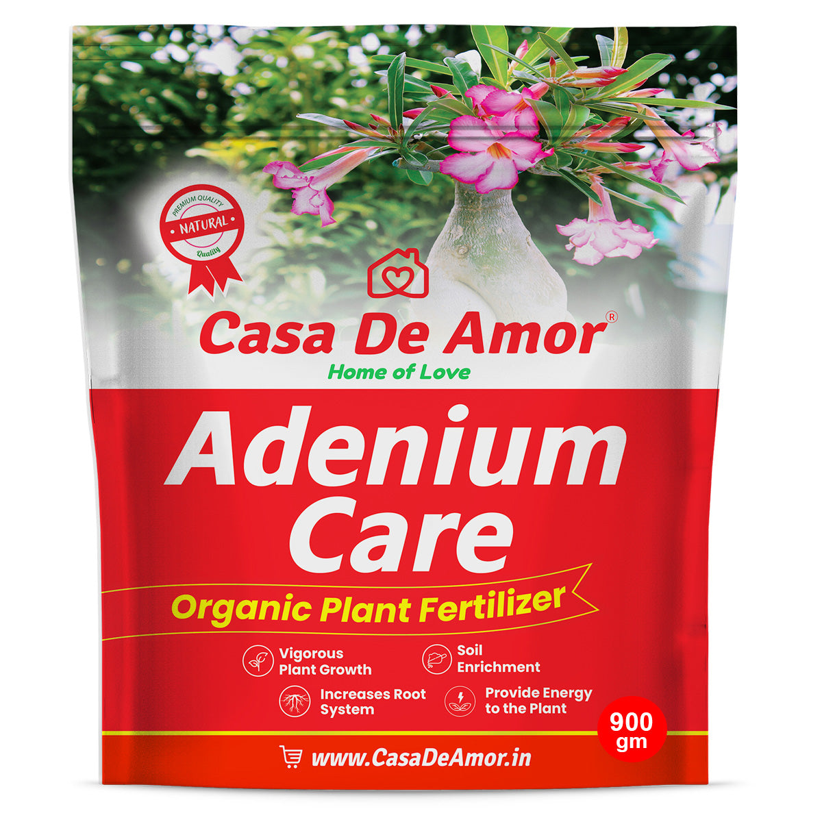 Casa De Amor Adenium Care Organic Fertilizer for Adenium Plants, Multi Micronutrients Fertilizer