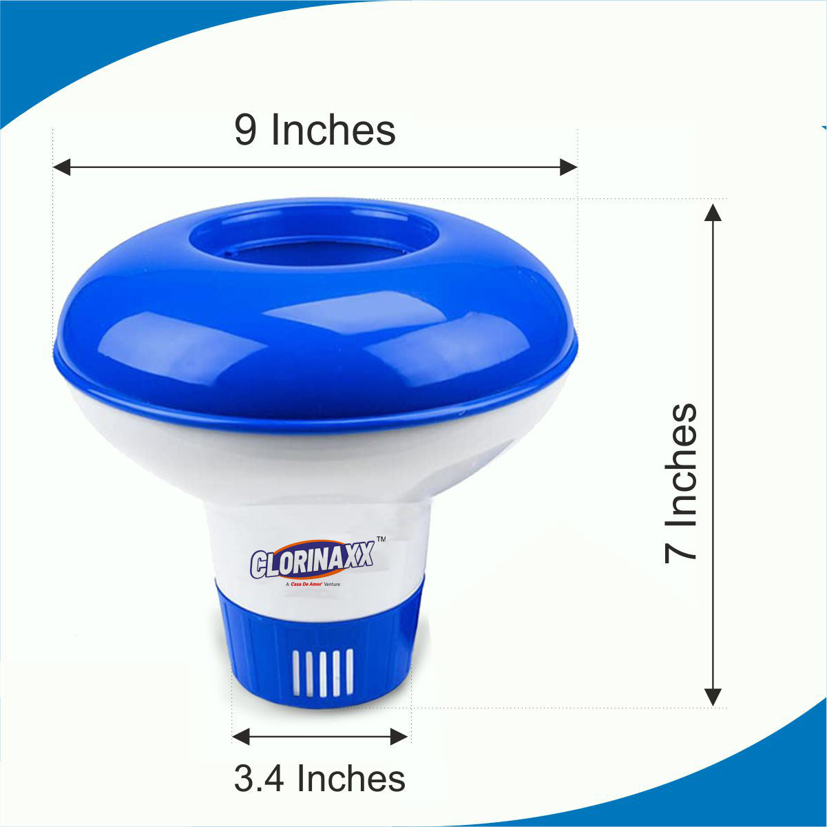 Clorinaxx Water Purifier Chlorine Tablet (TCCA 90) and Floating Chlorine Dispenser