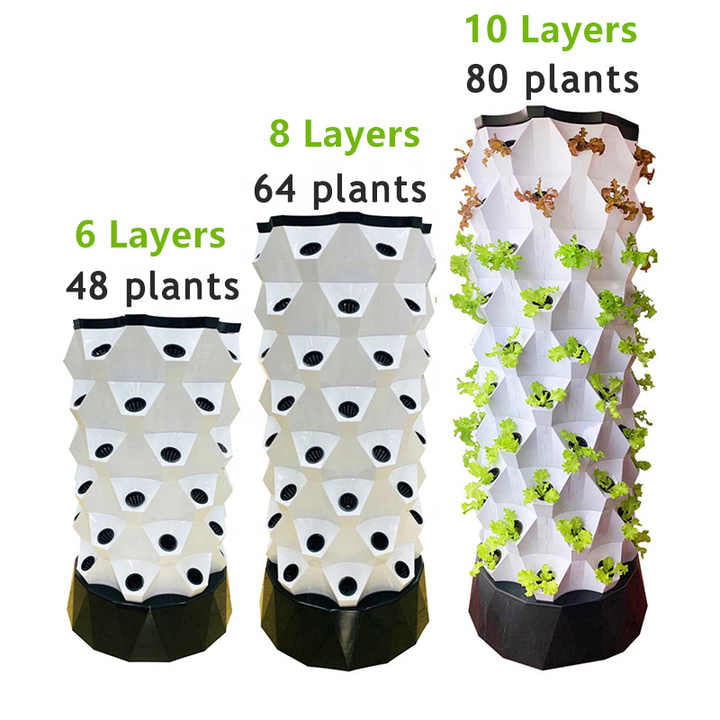 Casa De Amor Aeroponic Growing Towers, Hydroponics Vertical Garden Systems