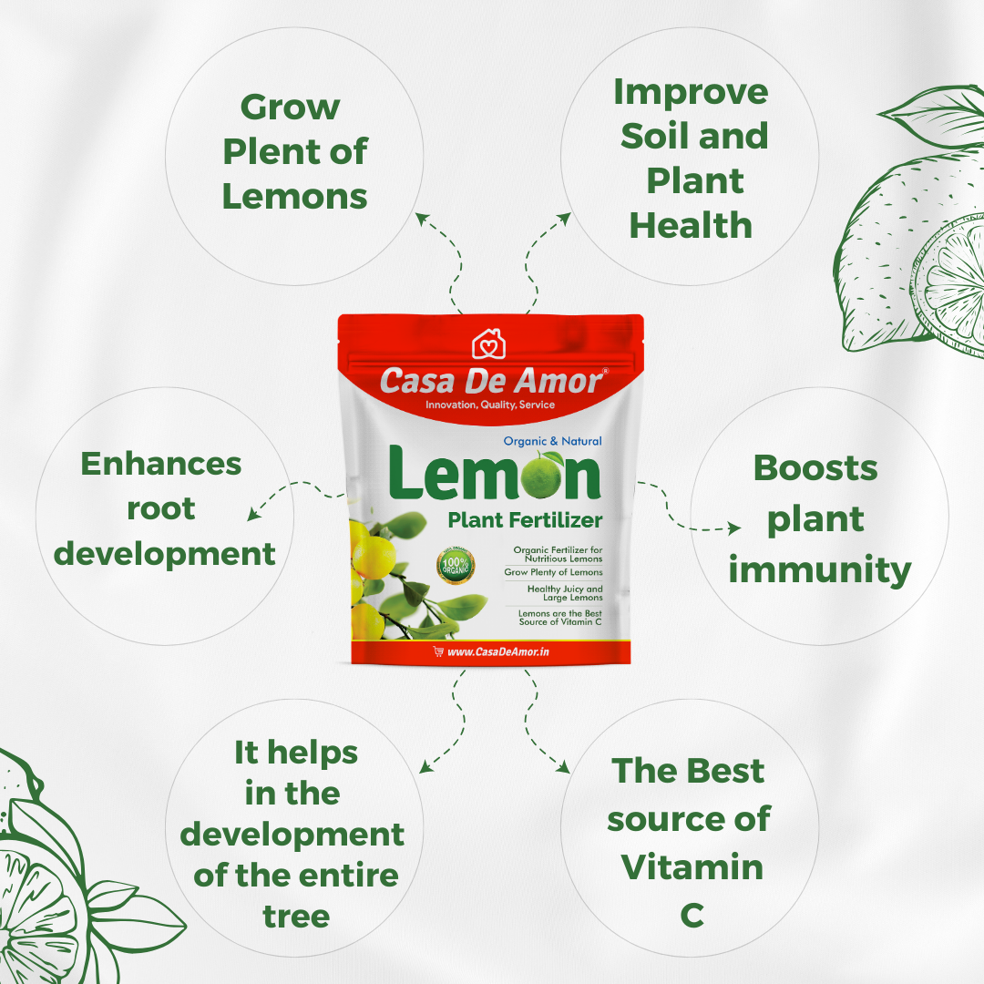 pros of lemon fertilizer 