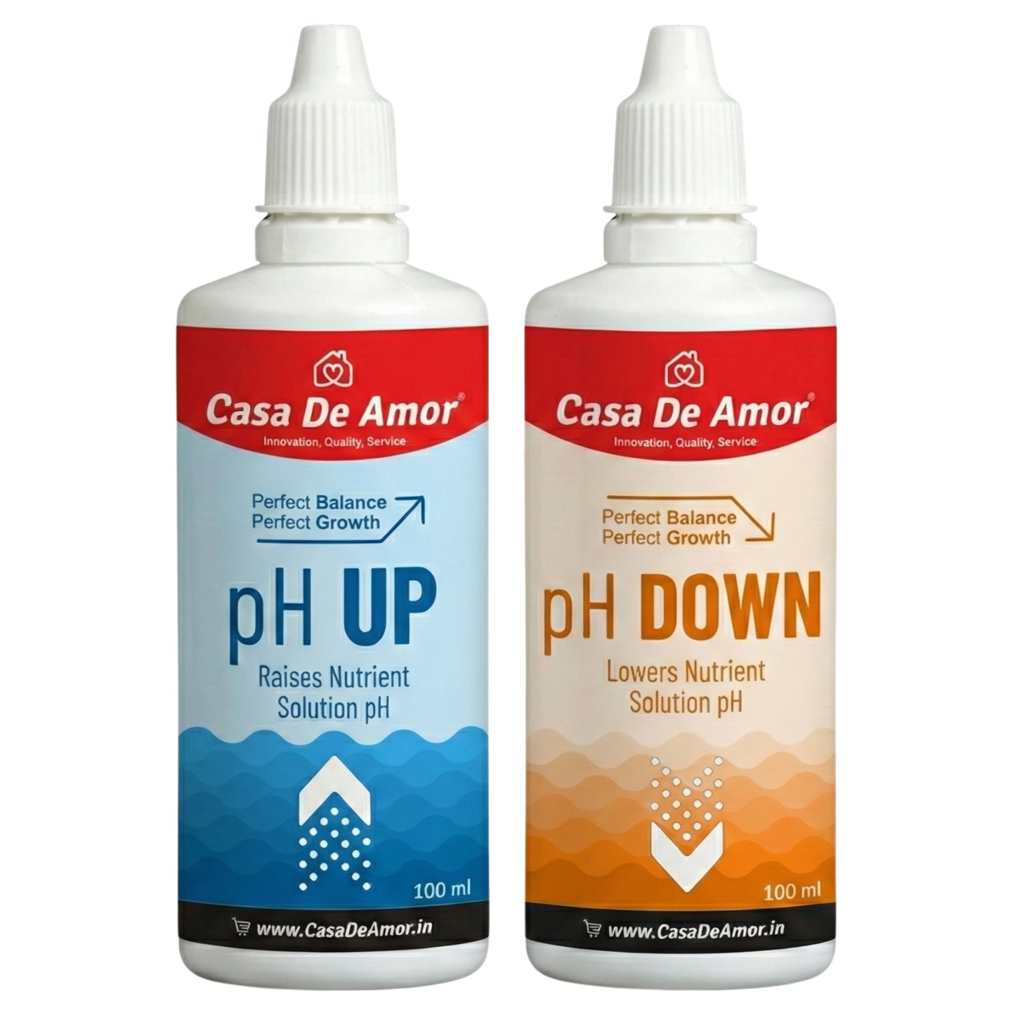 Casa De Amor pH Down for Plants | Lowers High pH in Hydroponics & Soil | Plant pH Adjuster for Indoor & Outdoor Gardening | Supports Healthy Growth
