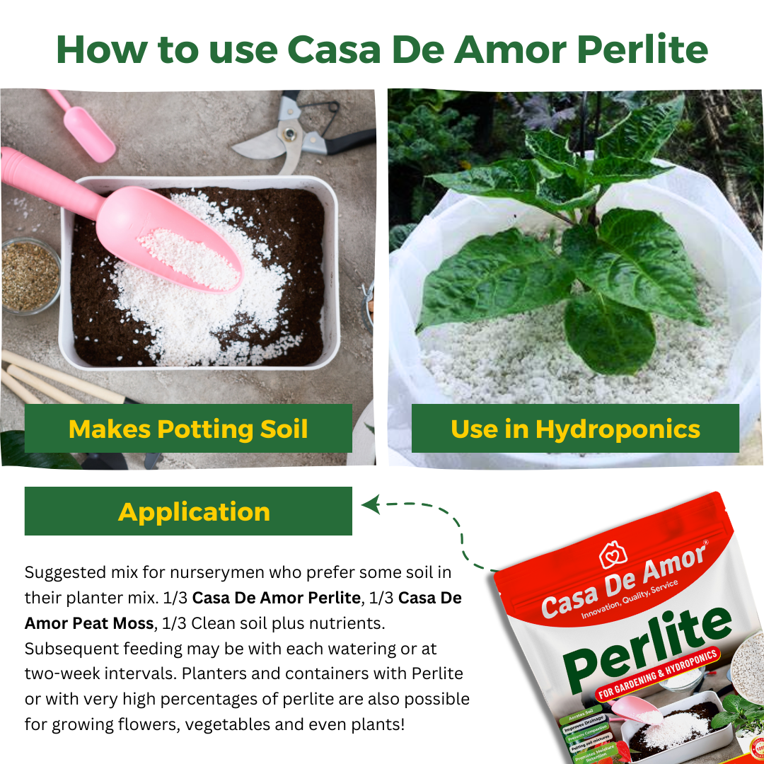 thumbnail image 2 of Coarse Perlite 1 Gallon For Hydroponics, Seed Starting & Potting Mix 2 of 2