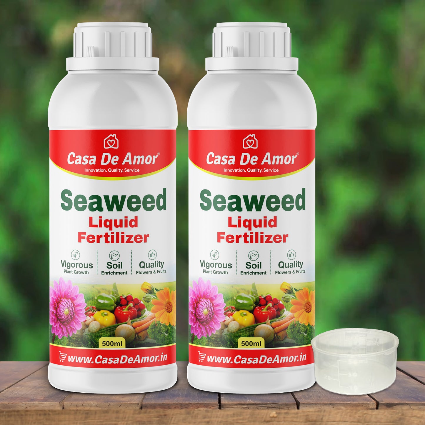 Casa De Amor Liquid Fertilizer Seaweed Extract for spray and drenching for Indoor and outdoor Plants