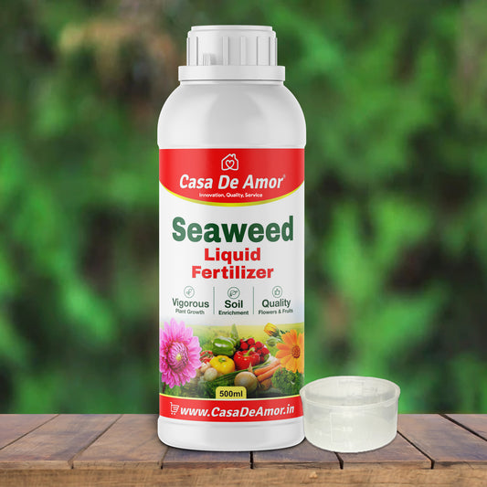 Casa De Amor Liquid Fertilizer Seaweed Extract for spray and drenching for Indoor and outdoor Plants