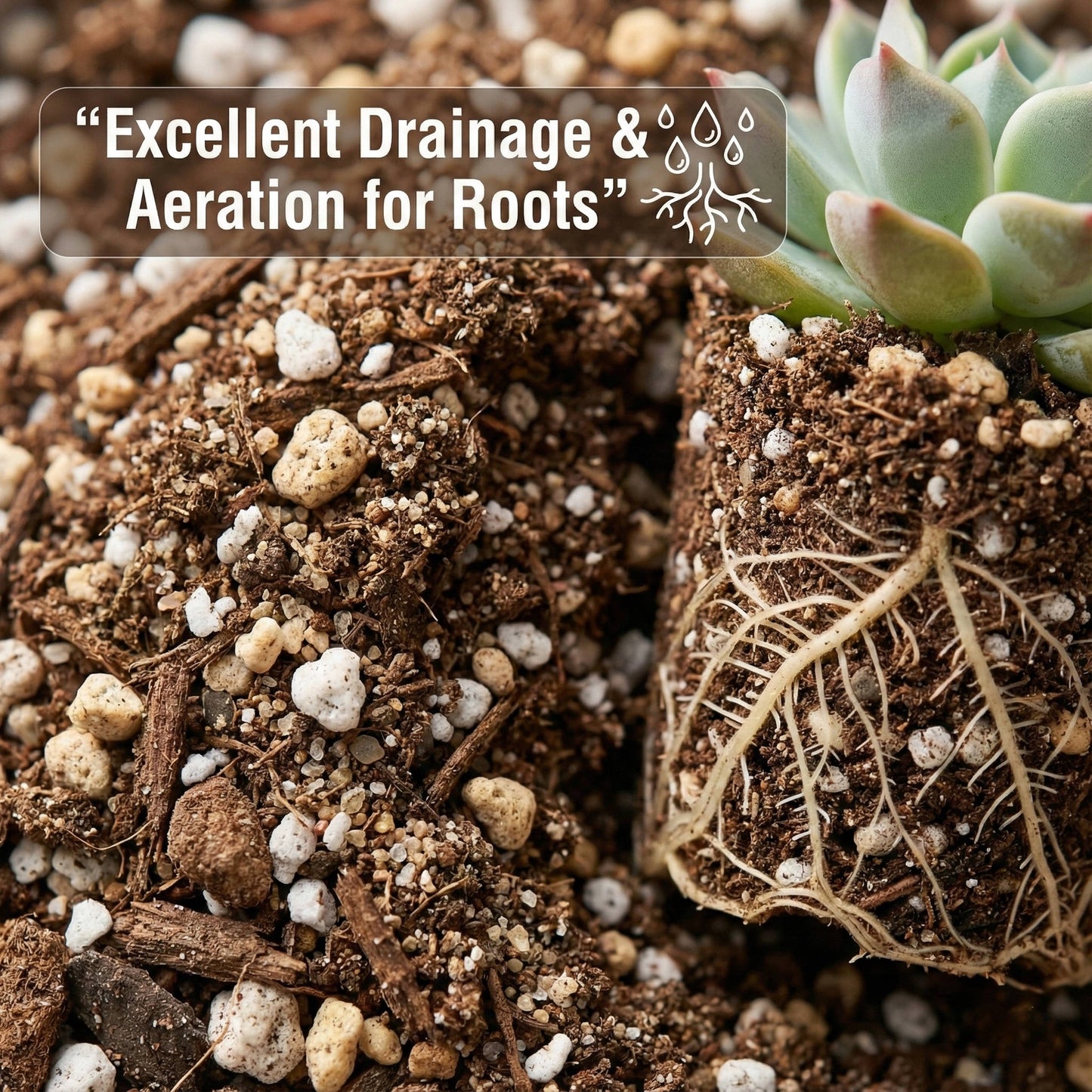 Succulents Potting Soil 100% Organic Special Research Based Formula for All Succulent Plants
