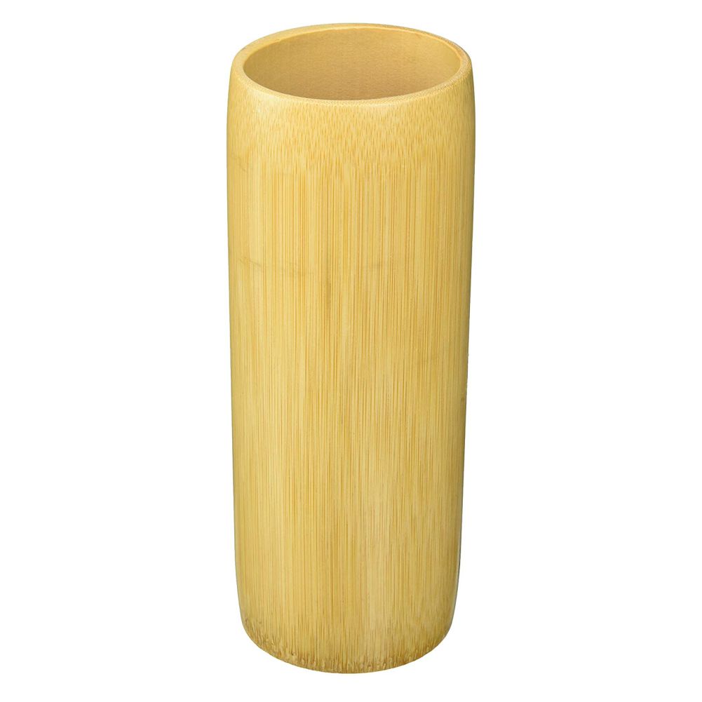 Bamboo Brush Vase, Medium, 8″ Tall
