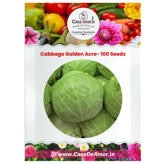 Cabbage Golden Acre- 100 Seeds