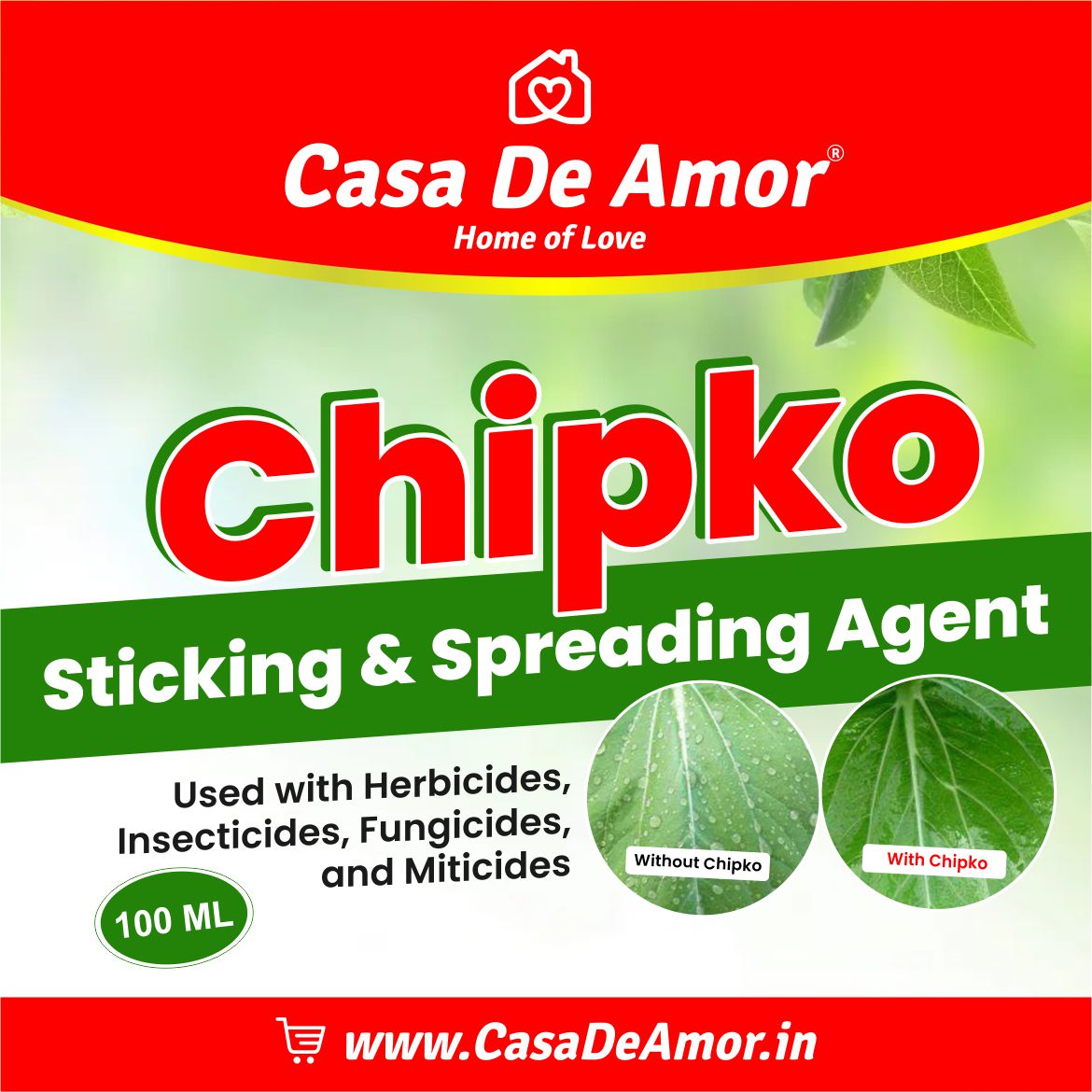 Casa De Amor Chipko Sticking & Spreading Agent (Used with Herbicides, Insecticides, Fungicides & Miticides)