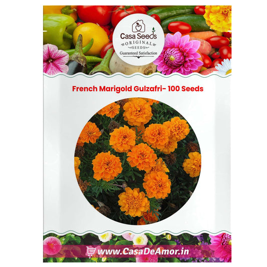 French Marigold Gulzafri- 100 Seeds