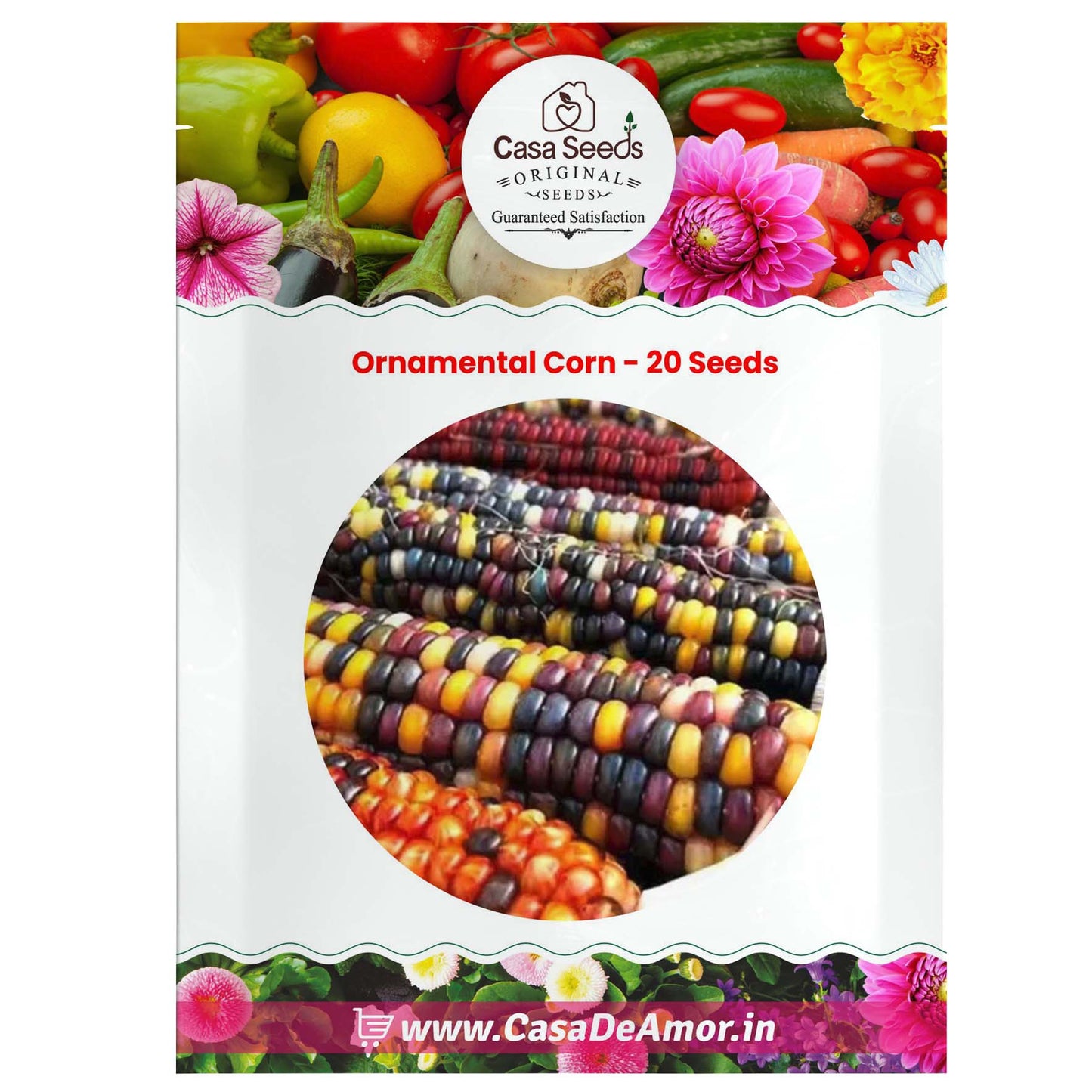 Ornamental Corn - 20 Seeds