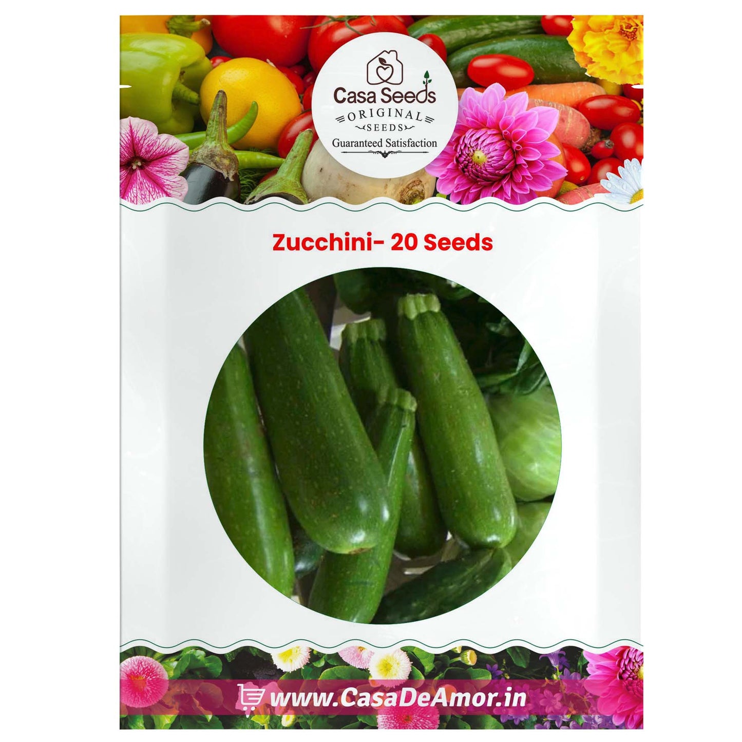 Zucchini- 20 Seeds