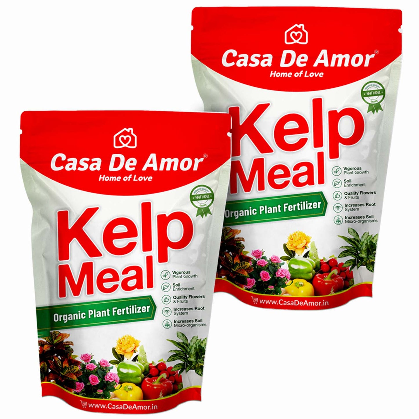 Casa De Amor Kelp Powder | Pure & Natural | Suitable For All Types of Plants