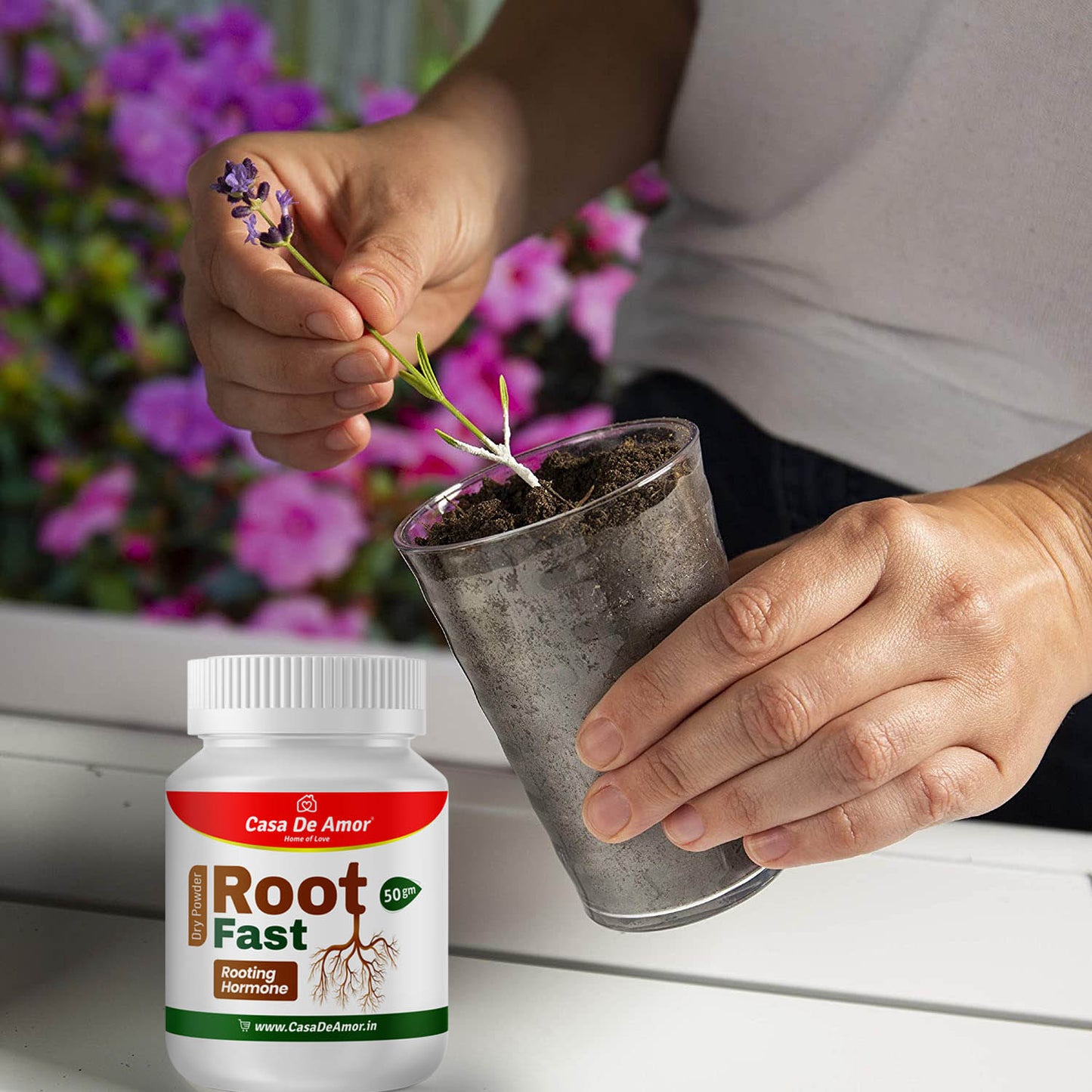 Casa De Amor Root Fast Rooting Hormone, Promotes Rooting, Grow New Plants from Cuttings