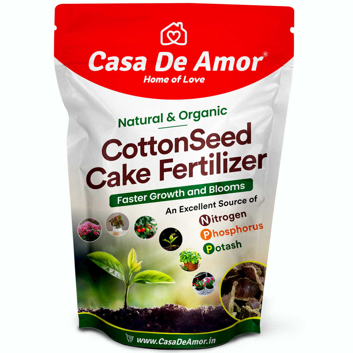 Casa De Amor Cottonseed Cake Organic Fertilizer (Kapasya khal)
