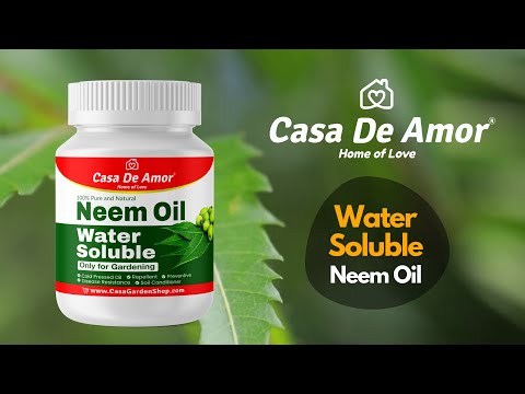 how to use water soluble neem oil for plants