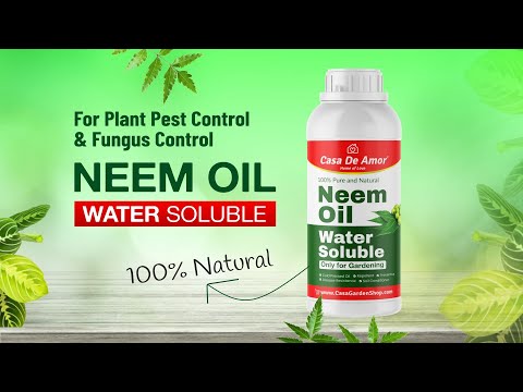 water soluble neem oil