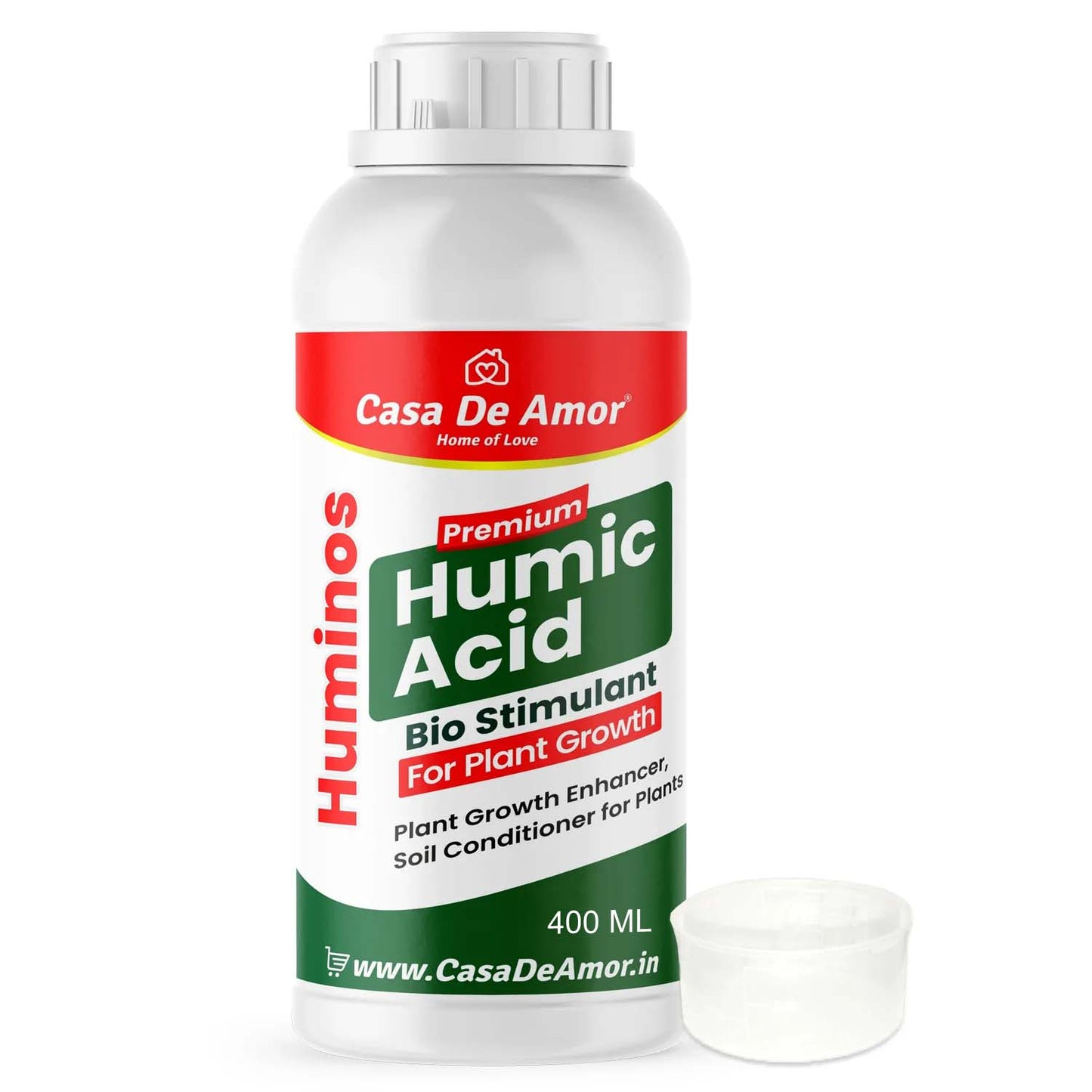 Casa De Amor Liquid Humic Acid Bio-Fertilizer for Plants and Root Growth Promoter