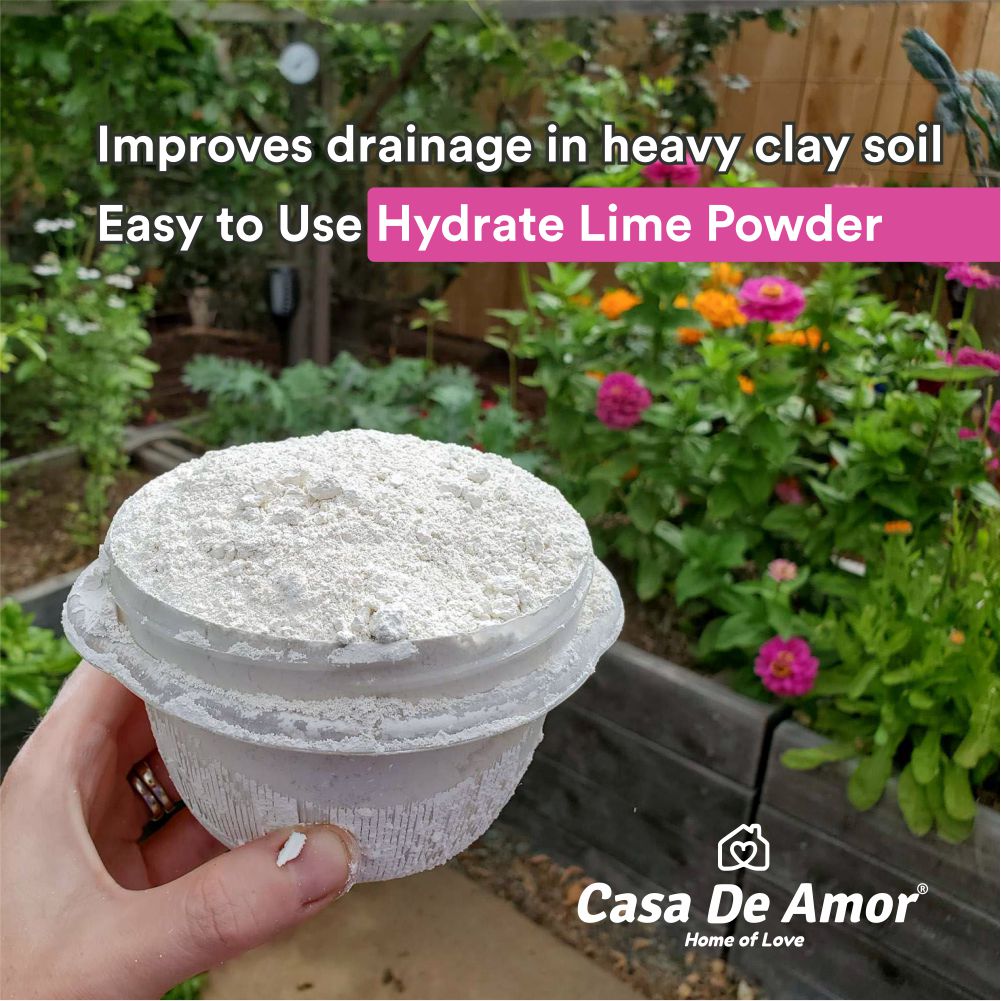 easy to use hydrated  lime powder