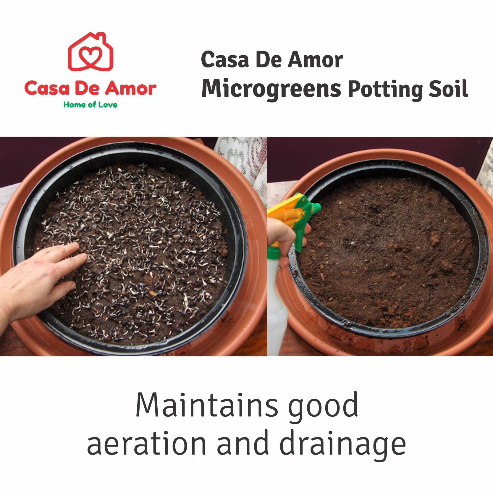 best organic soil for microgreens