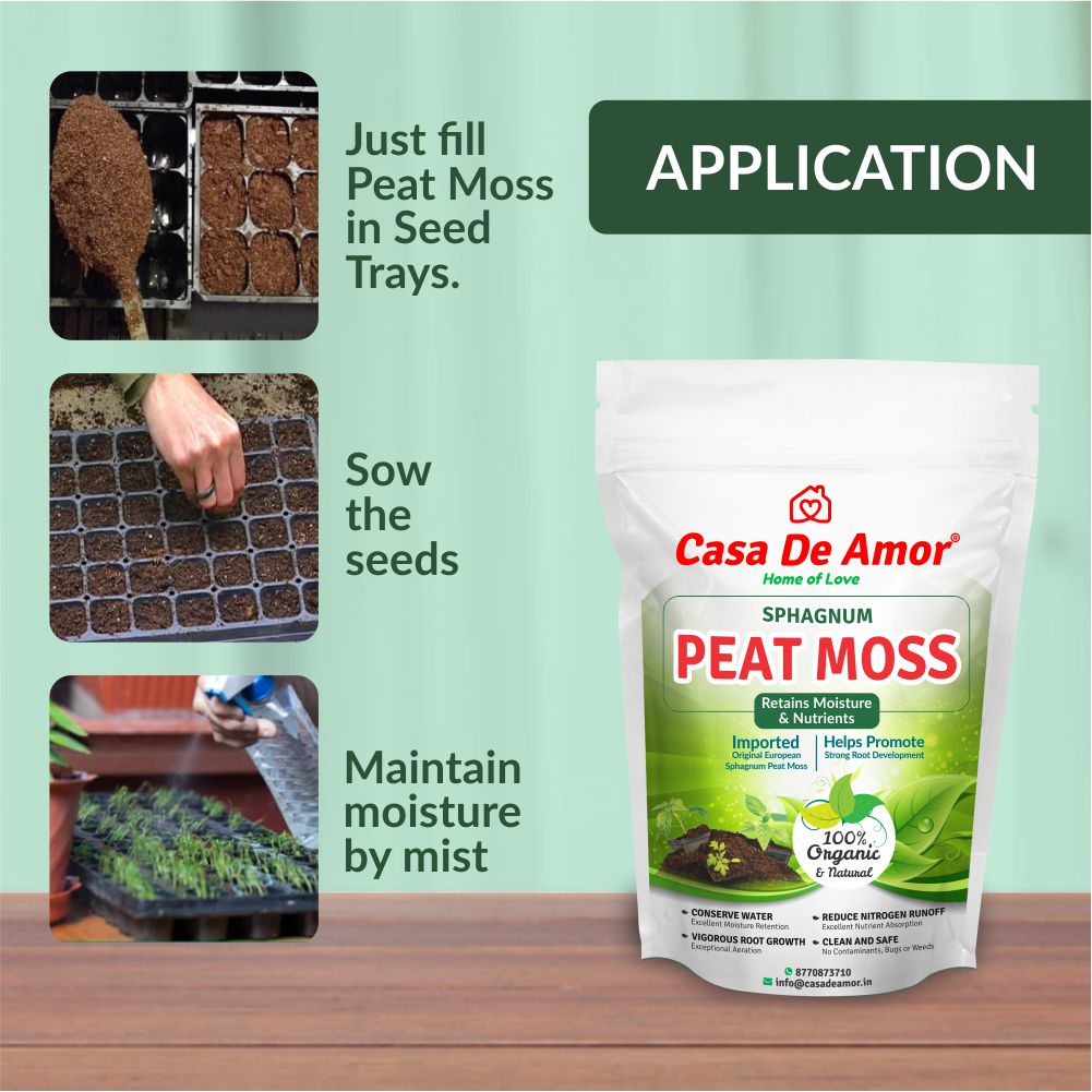 how to use peat moss