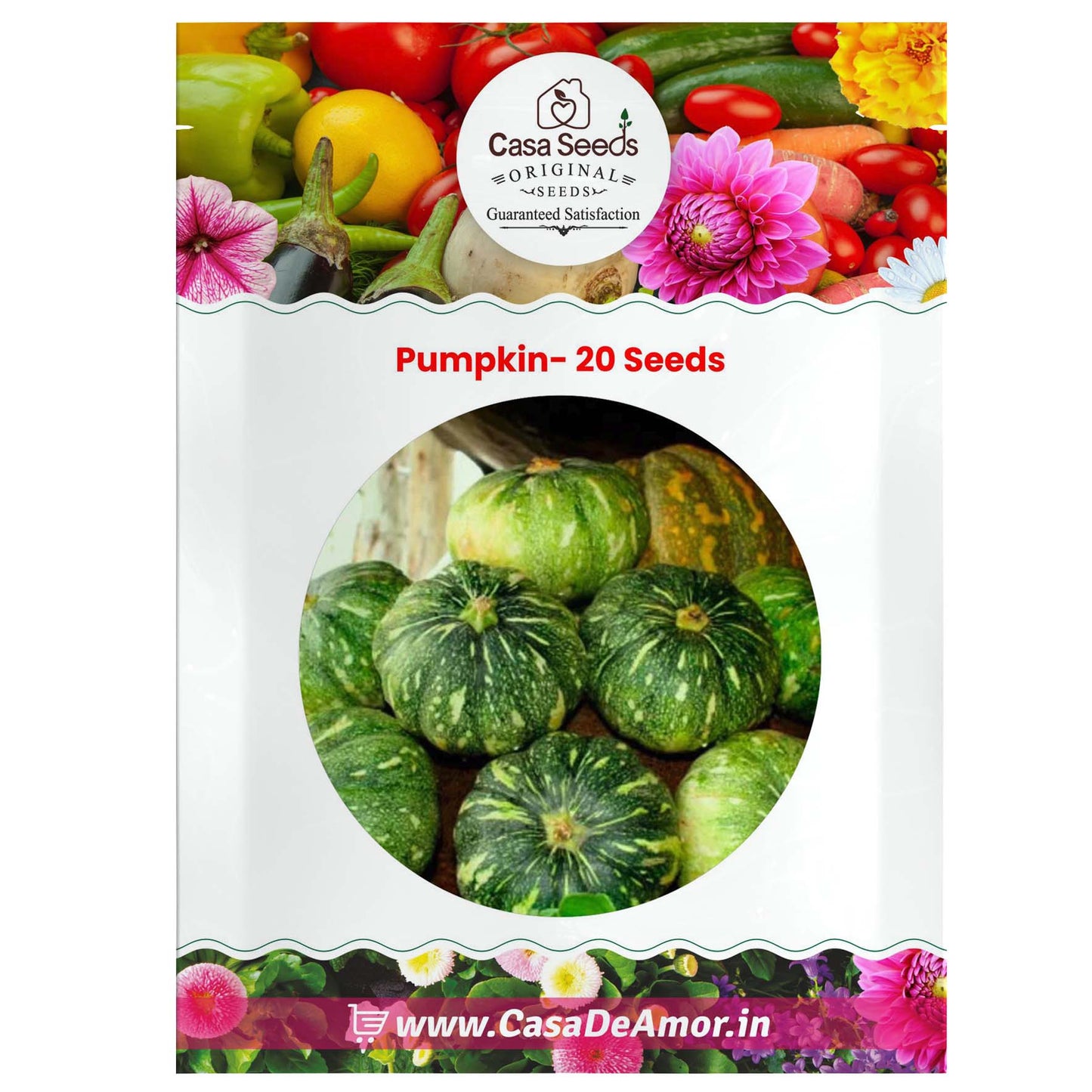 Pumpkin- 20 Seeds