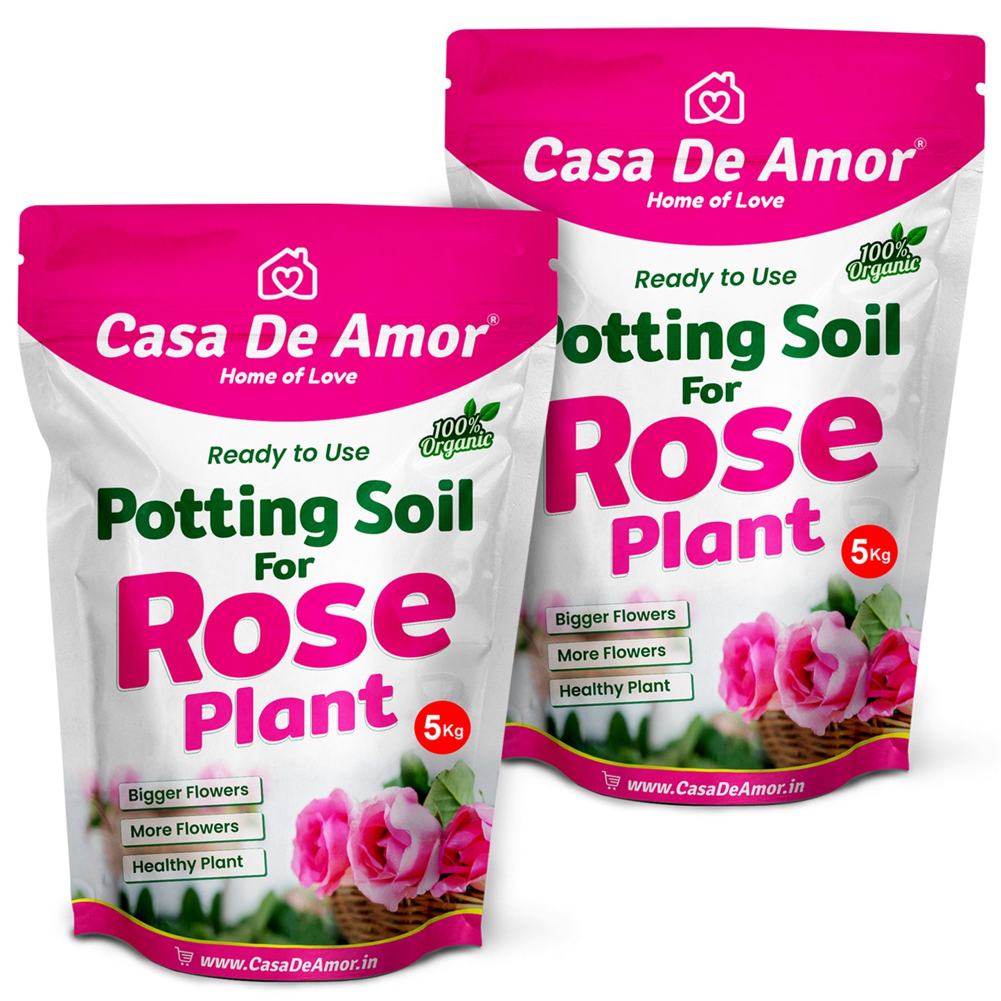 potting soil for rose plants