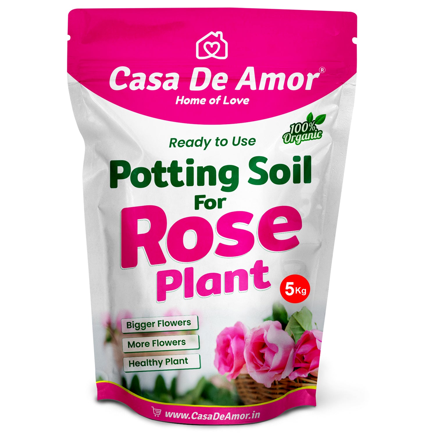 potting soil for rose plants in india