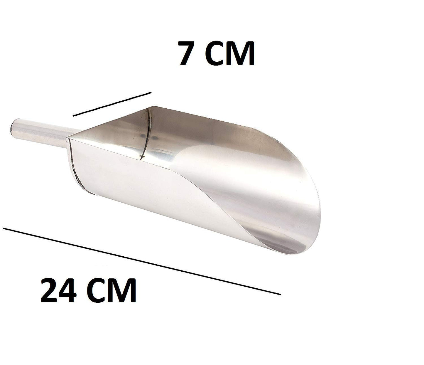 Stainless Steel Scoop, Stainless Steel Shovel (29 cm)
