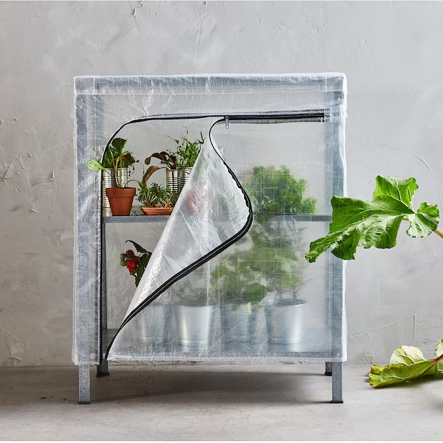 Casa De Amor shelving unit perfect for plants to protect your things from dust, small greenhouse indoors or outdoors (Set of 1)